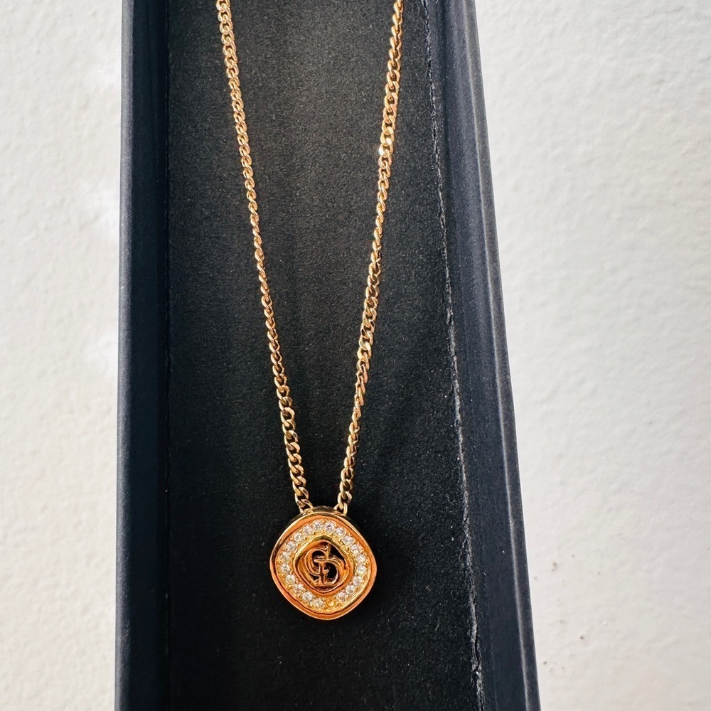 CHRISTIAN DIOR necklace with box - Picture 2 of 10